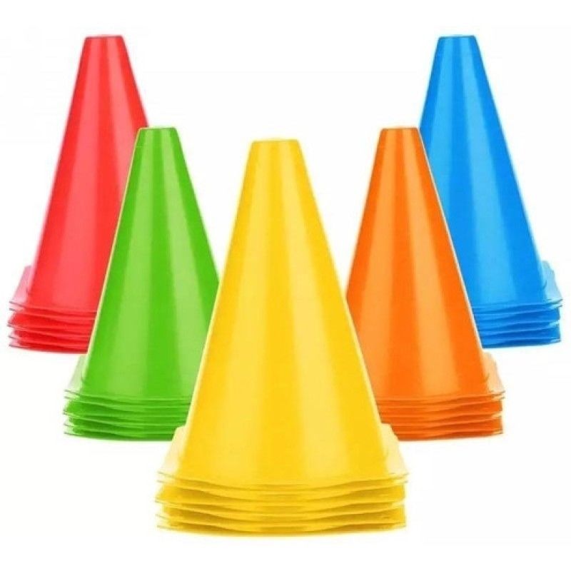 GENERICO - 10x Cono 18cms Agilidad Entrenamiento Crossfit Señalización