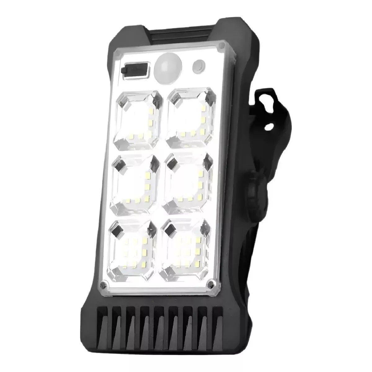 GENERICO - Foco Solar Led Sensor Movimiento Tipo Pinza Clip Fácil