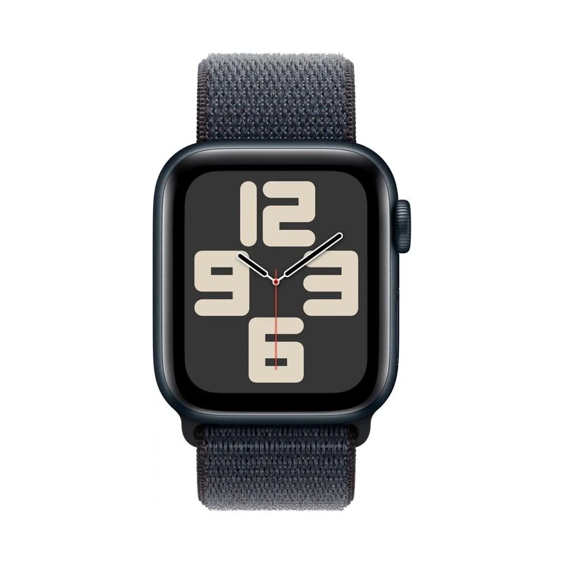 APPLE - Apple Watch SE GPS 2024 - Aluminio 40mm - Correa Deportiva Loop S/M
