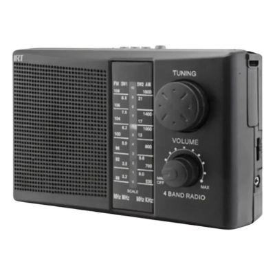Imagen 2 del producto Radio Portátil Recargable Fm Am Usb Mp3 Sd 220v O Pilas