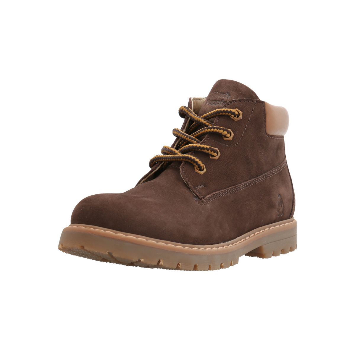 HUSH PUPPIES - Botin Cuero Morgan Niño Café HUSH PUPPIES