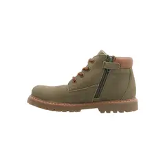 HUSH PUPPIES - Botin Cuero Morgan Niño Verde