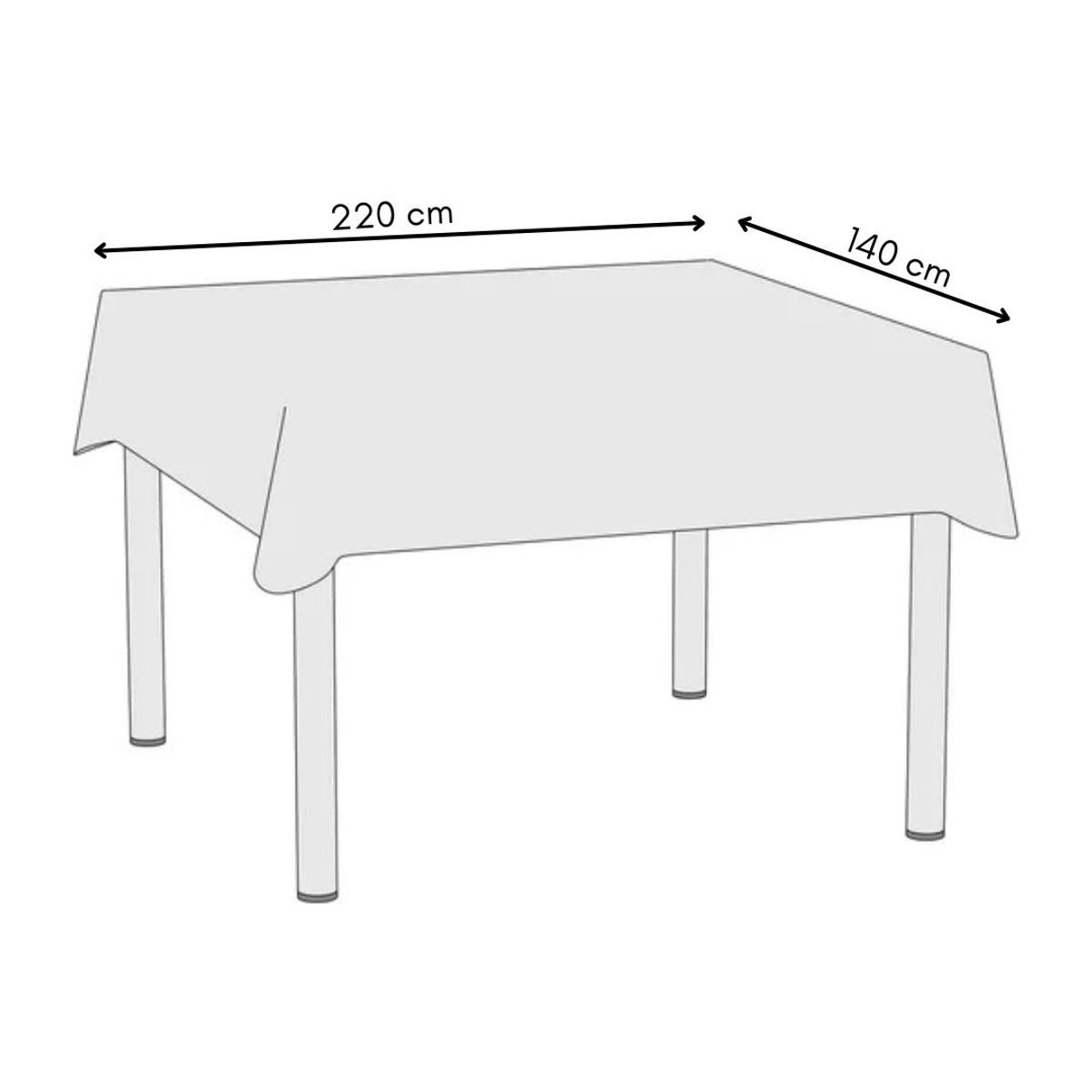 GENERICO - Pack De 6 Fundas De Sillas Elasticadas + Mantel Estampados