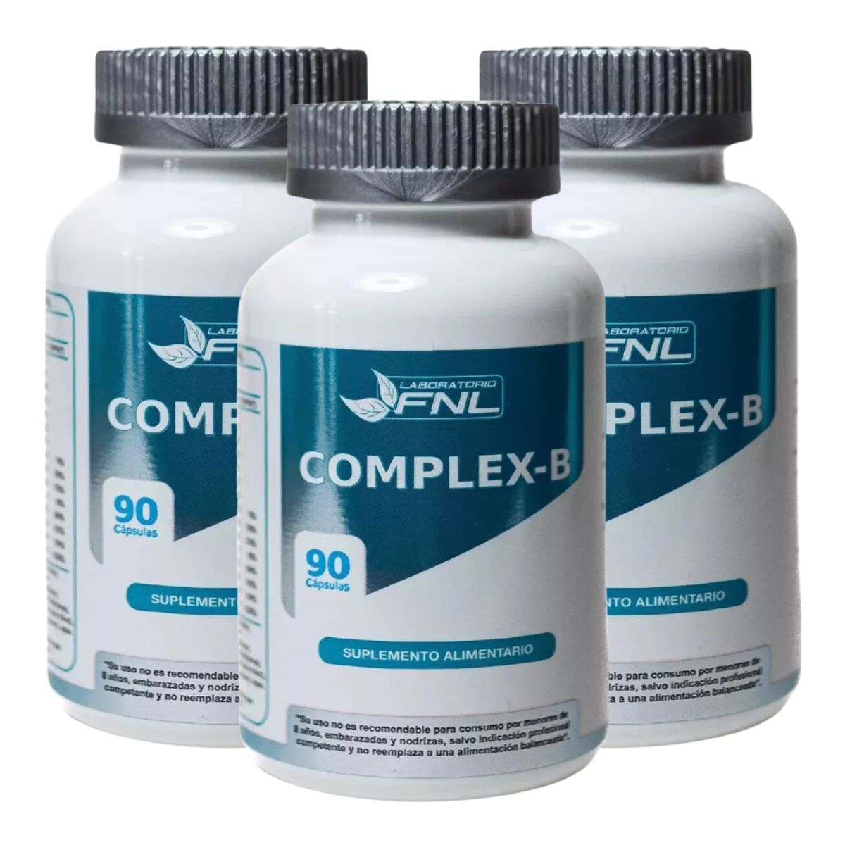 FNL - B Clomplex 270 Capsulas FNL Pack 3 Frascos