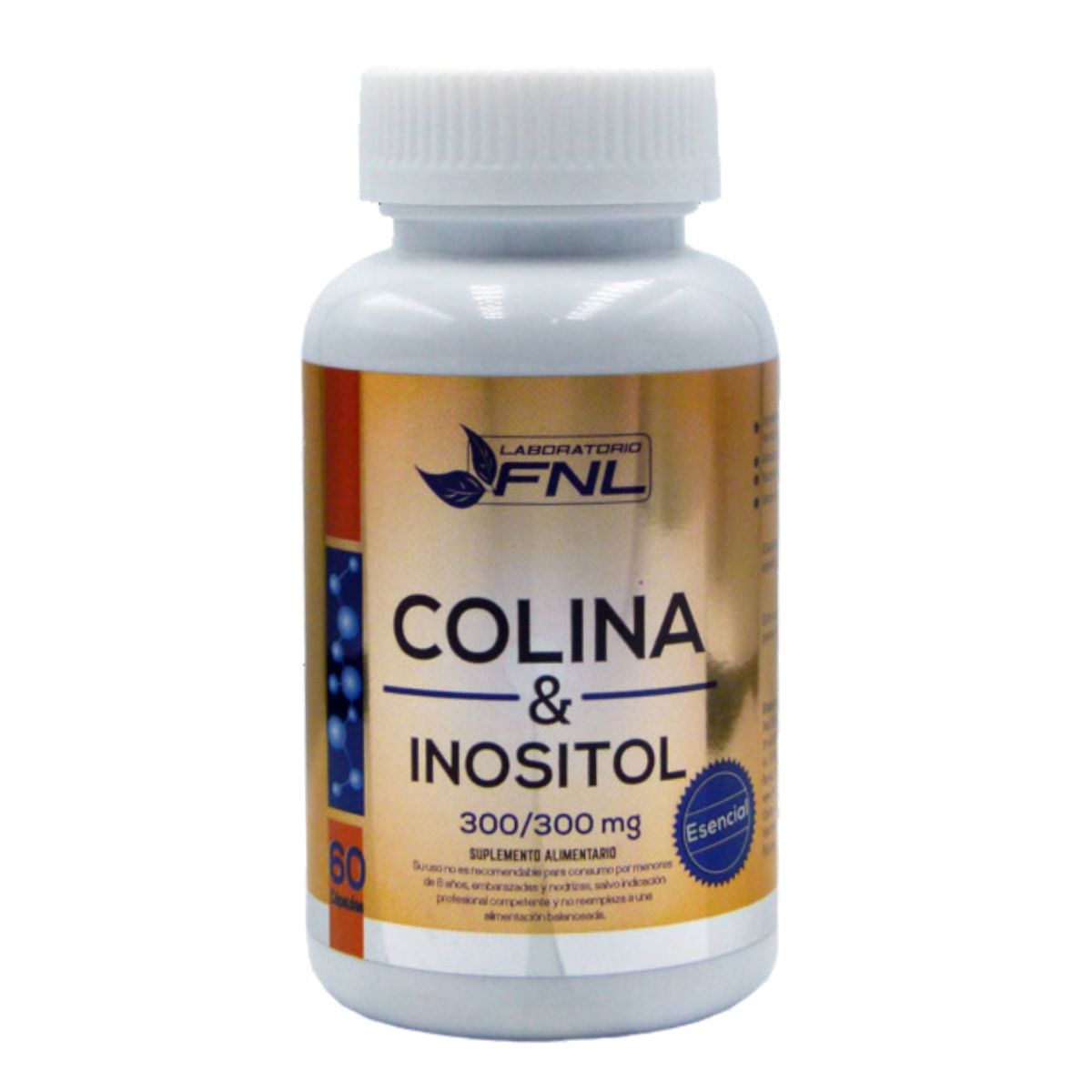 FNL - Colina & Inositol 60 Cápsulas FNL