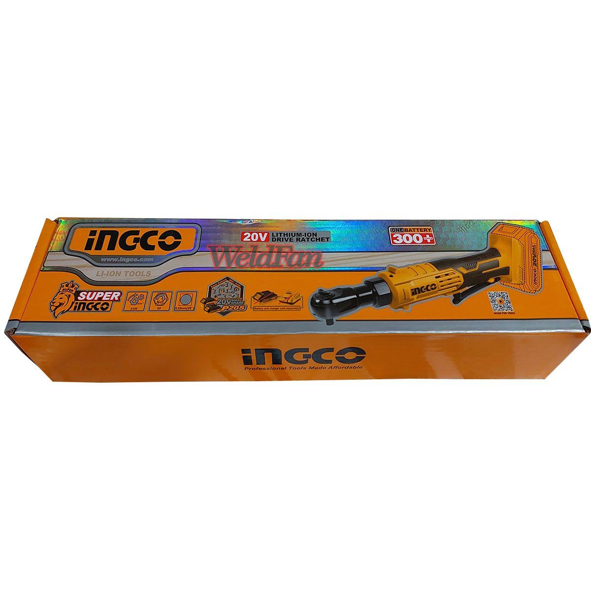 INGCO - Llave Chicharra Inalambrica  Ingco 20v65nm