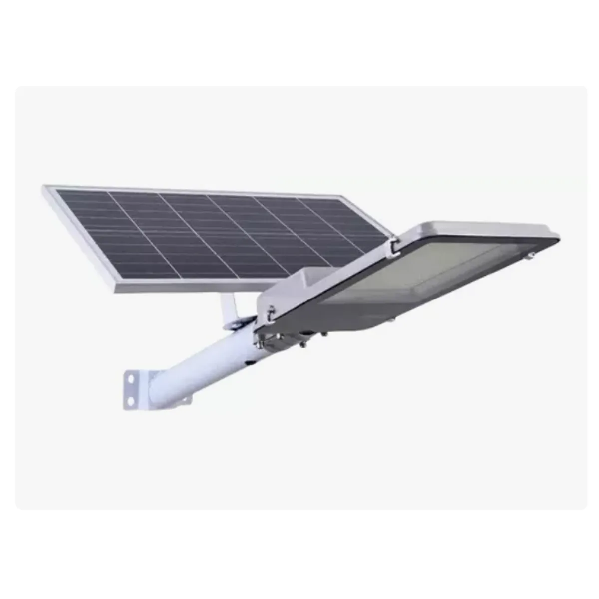 GENERICO - Lámpara Solar Led 1200w TodoEnUno Control Remoto Exterior Estructura