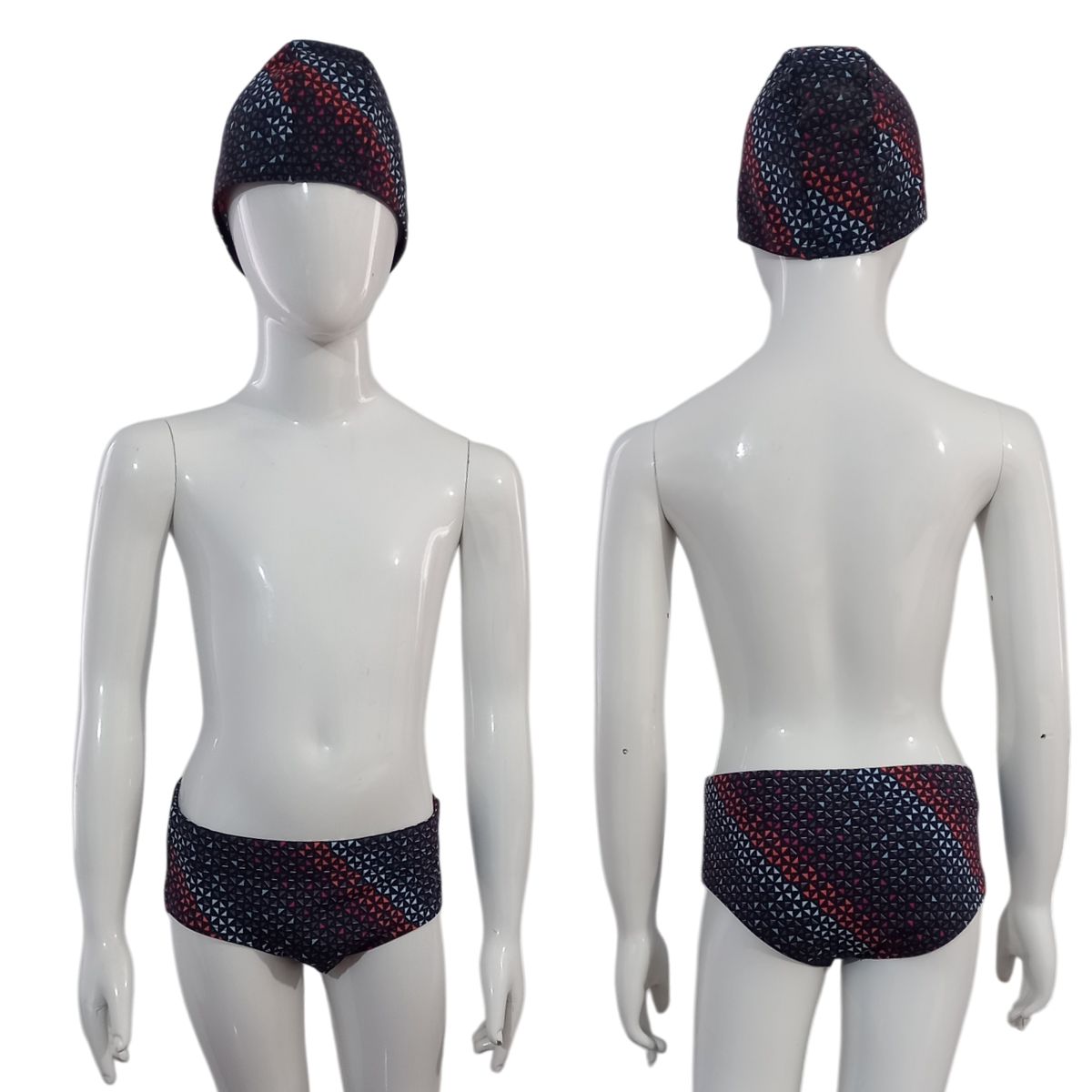 CERASUS PROJECTS - Traje de baño sunga de niño con gorra - Cerasus Projects