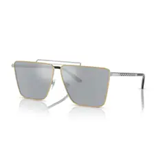 VERSACE - Lentes de Sol Dorado Espejados