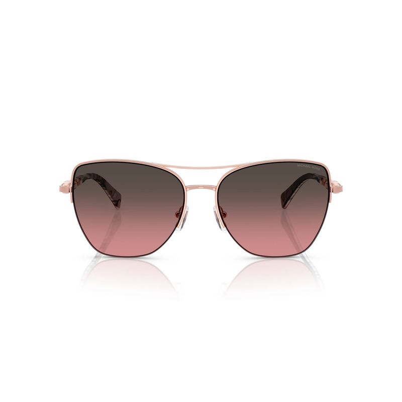 MICHAEL KORS - Lentes de Sol Dorado Beach Rosado Degradados Michael Kors