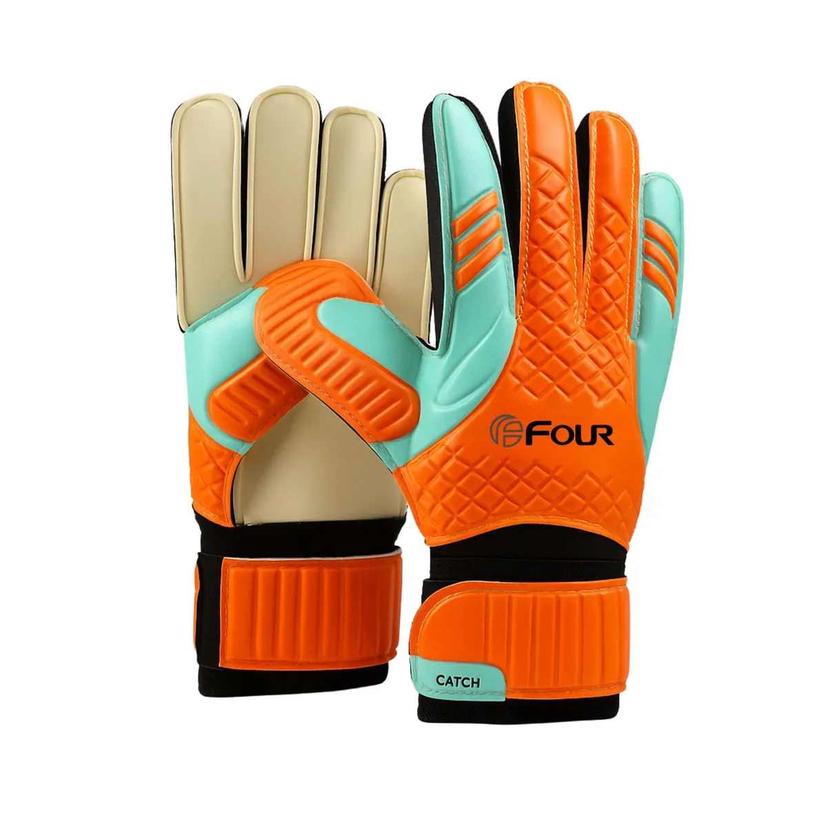 FOUR - Guantes de Arquero con Ferula - Four Catch - Naranja - 7