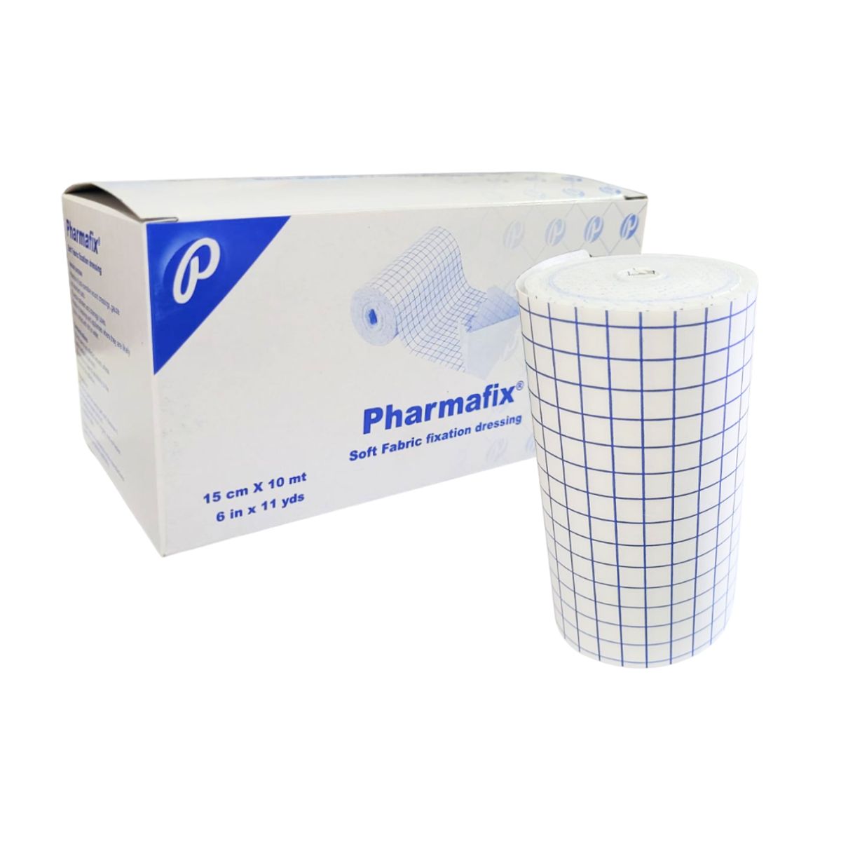 GENERICO - Venda Gasa Elástica Adhesiva Pharmafix 15Cm X 10Mt Unidad Tipo Fixomull