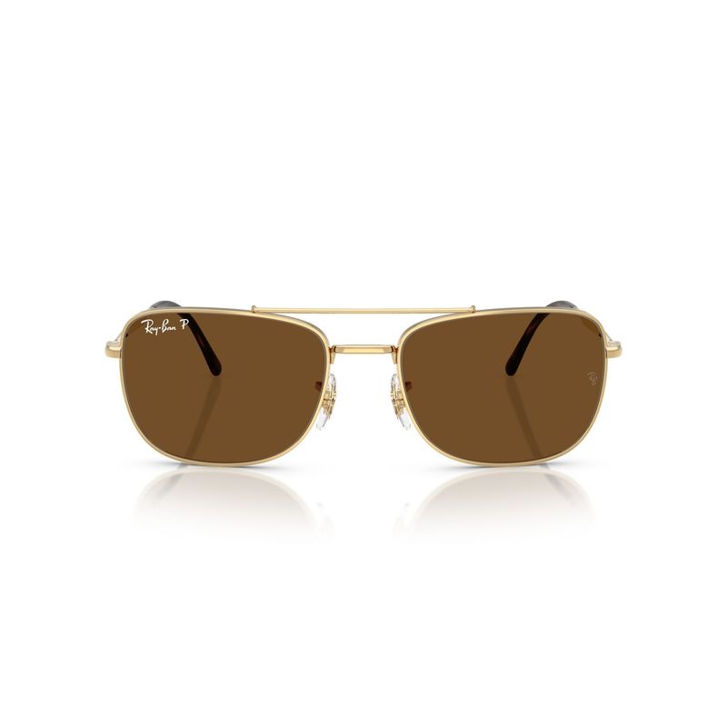 RAY BAN - Lentes de Sol Dorado Polarizados Ray-Ban