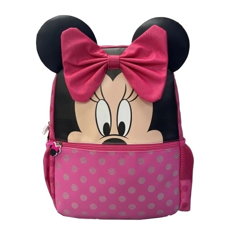 MOOSE - PACK MOCHILA LONCHERA Y ESTUCHE DISEÑO MINNIE