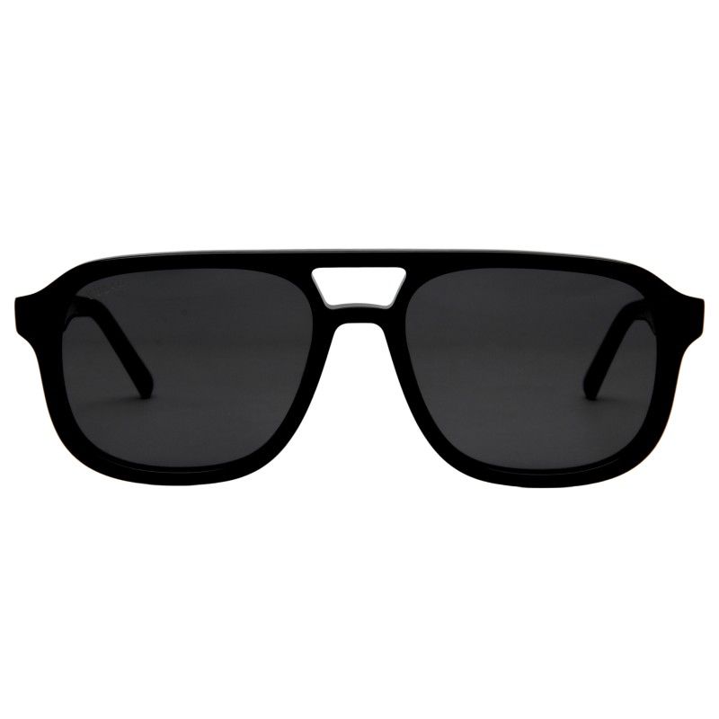 SOLAR CO - Lentes de Sol Polarizados - Sunwave Black Aviador