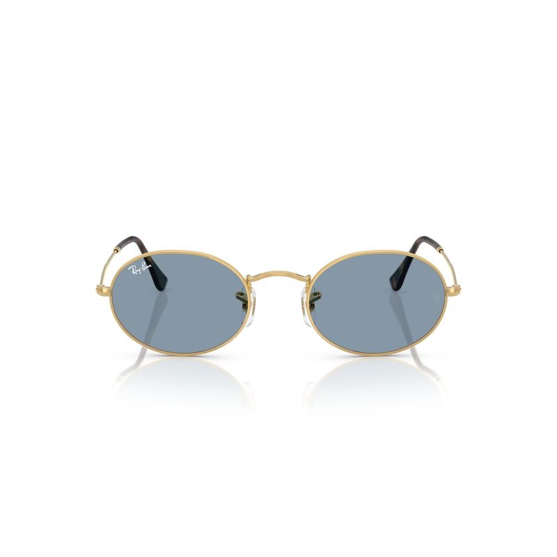 RAY BAN - Lentes de Sol Oval Dorado Ray-Ban