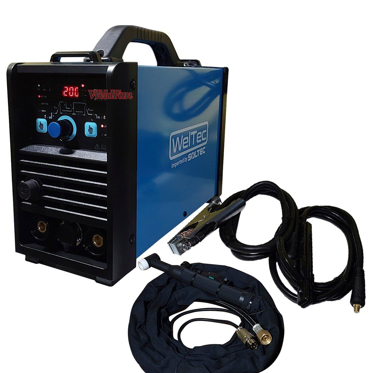 GENERICO - Maquina De Soldar Weltec -215 Hfr Mma - Tig Alta Frecuencia