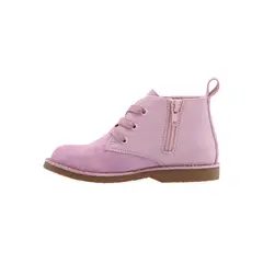 HUSH PUPPIES - Botin Cuero Mandy Niña Rosado
