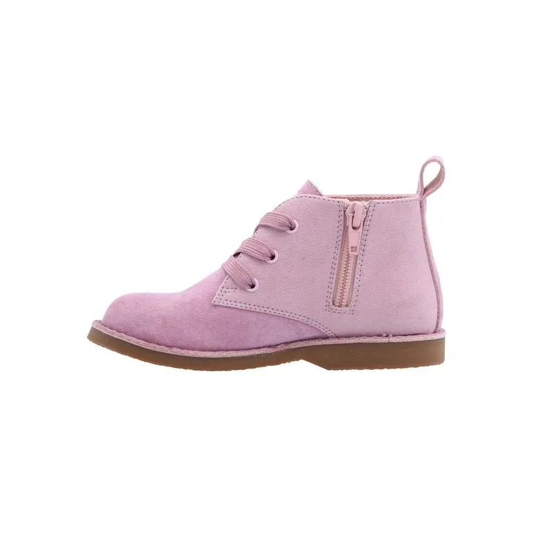 Botin Cuero Mandy Niña Rosado
