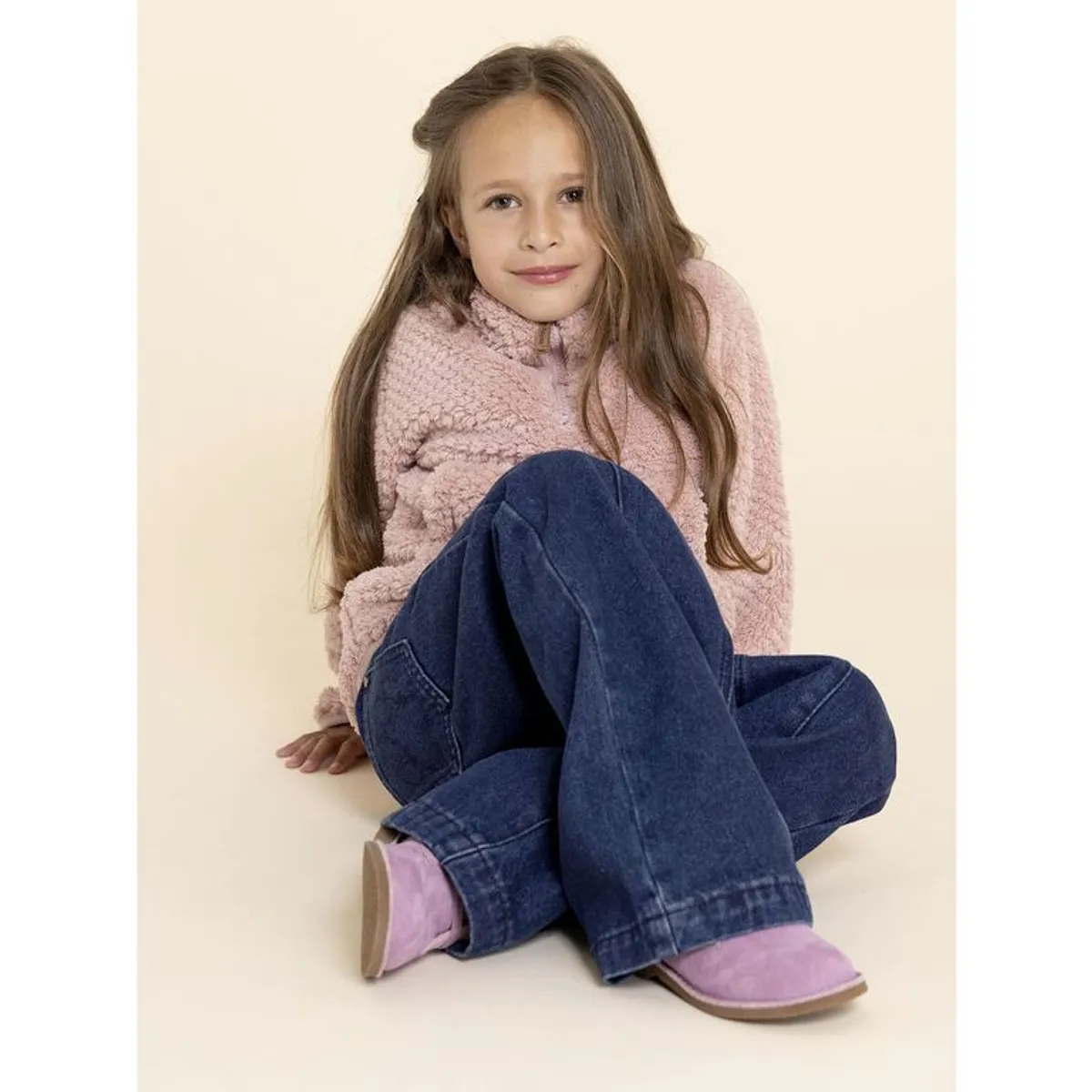 HUSH PUPPIES - Botin Cuero Mandy Niña Rosado HUSH PUPPIES