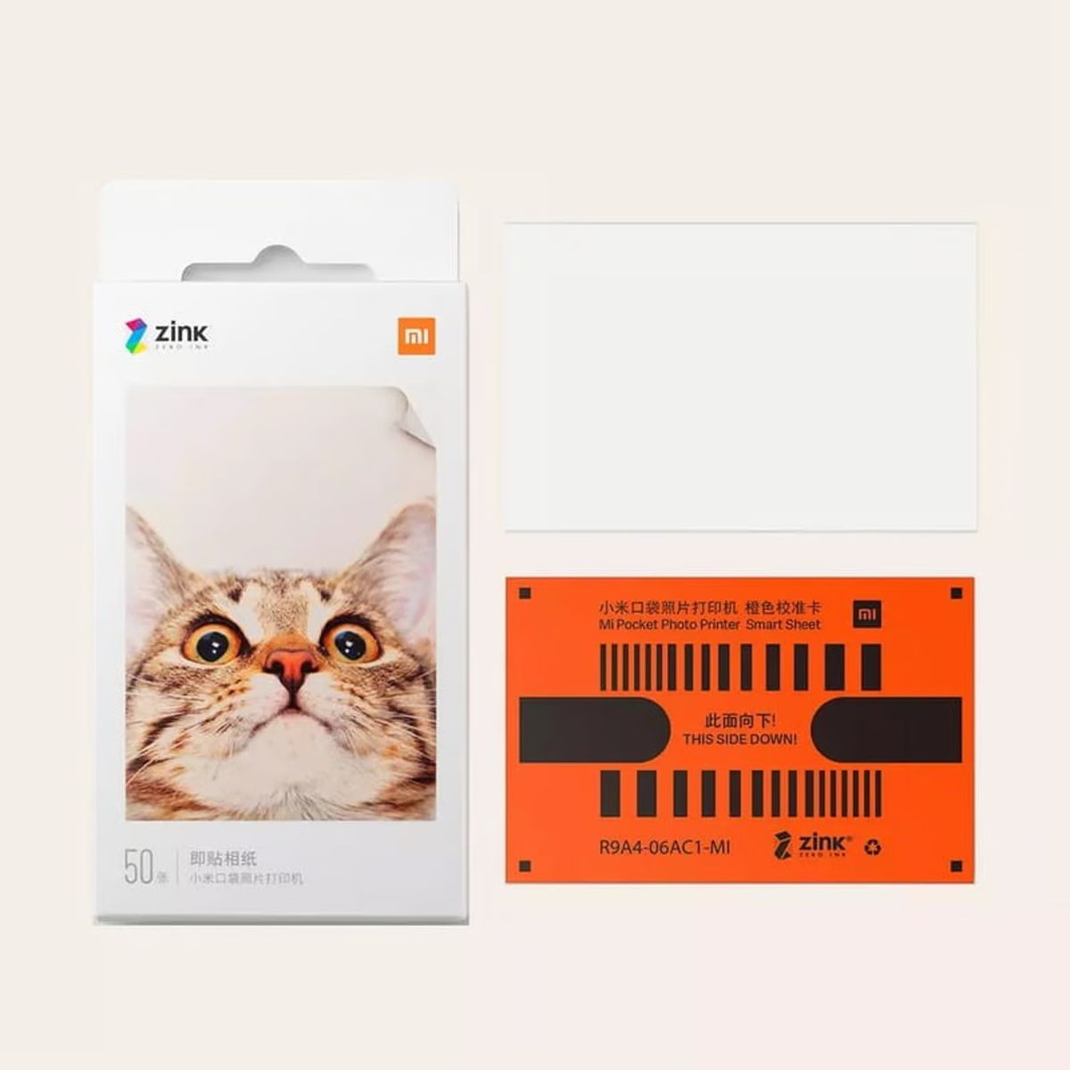 XIAOMI - Mi Portable Photo Printer Paper 2x3 Pulgadas, 20 Papeles
