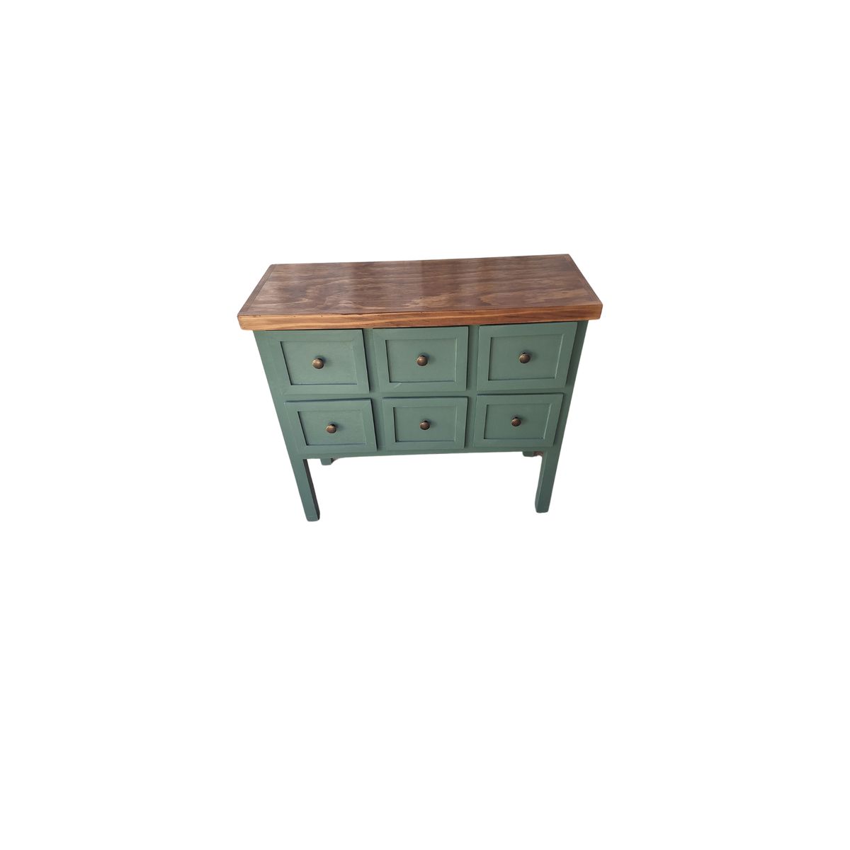 CASAHOGGAR - Mueble Urbino 6 Bicolor Verde