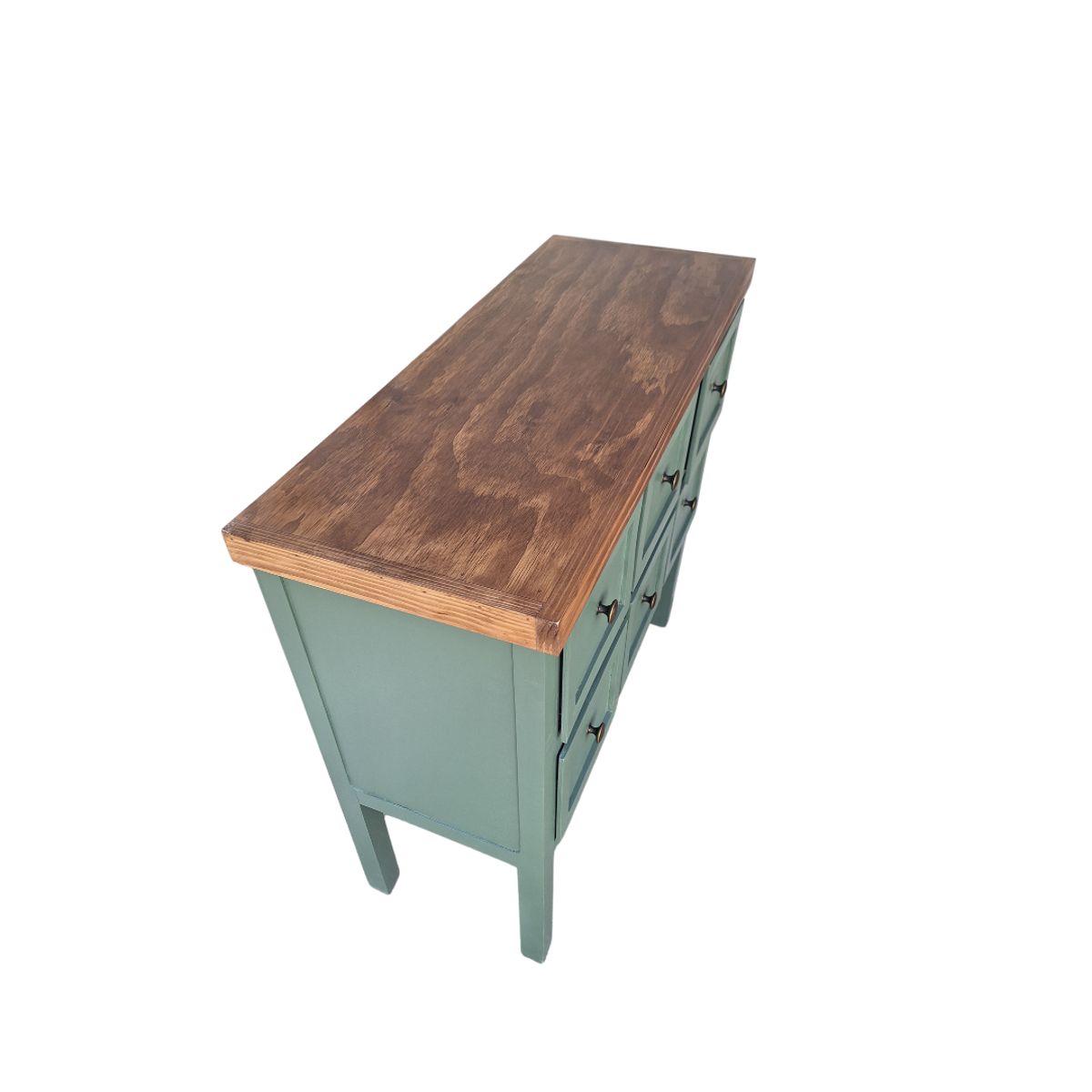 CASAHOGGAR - Mueble Urbino 6 Bicolor Verde