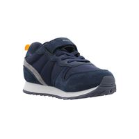 Zapatilla Cuero Janet-K Vl Niño Azul