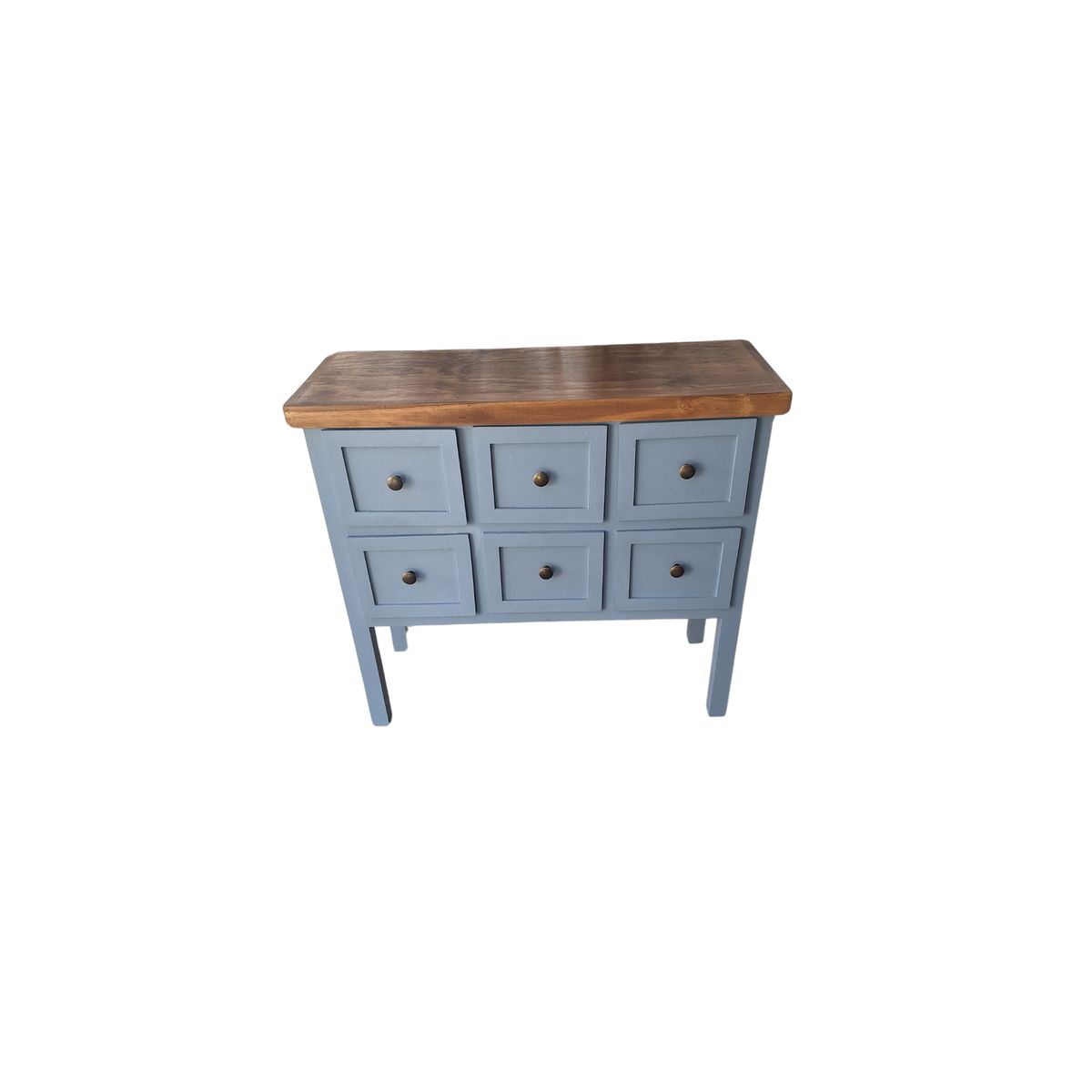 CASAHOGGAR - Mueble Urbino 6 Bicolor Celeste