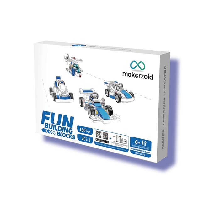 MAKERZOID - Robot Makerzoid Bloques Armables Fun Building Blocks