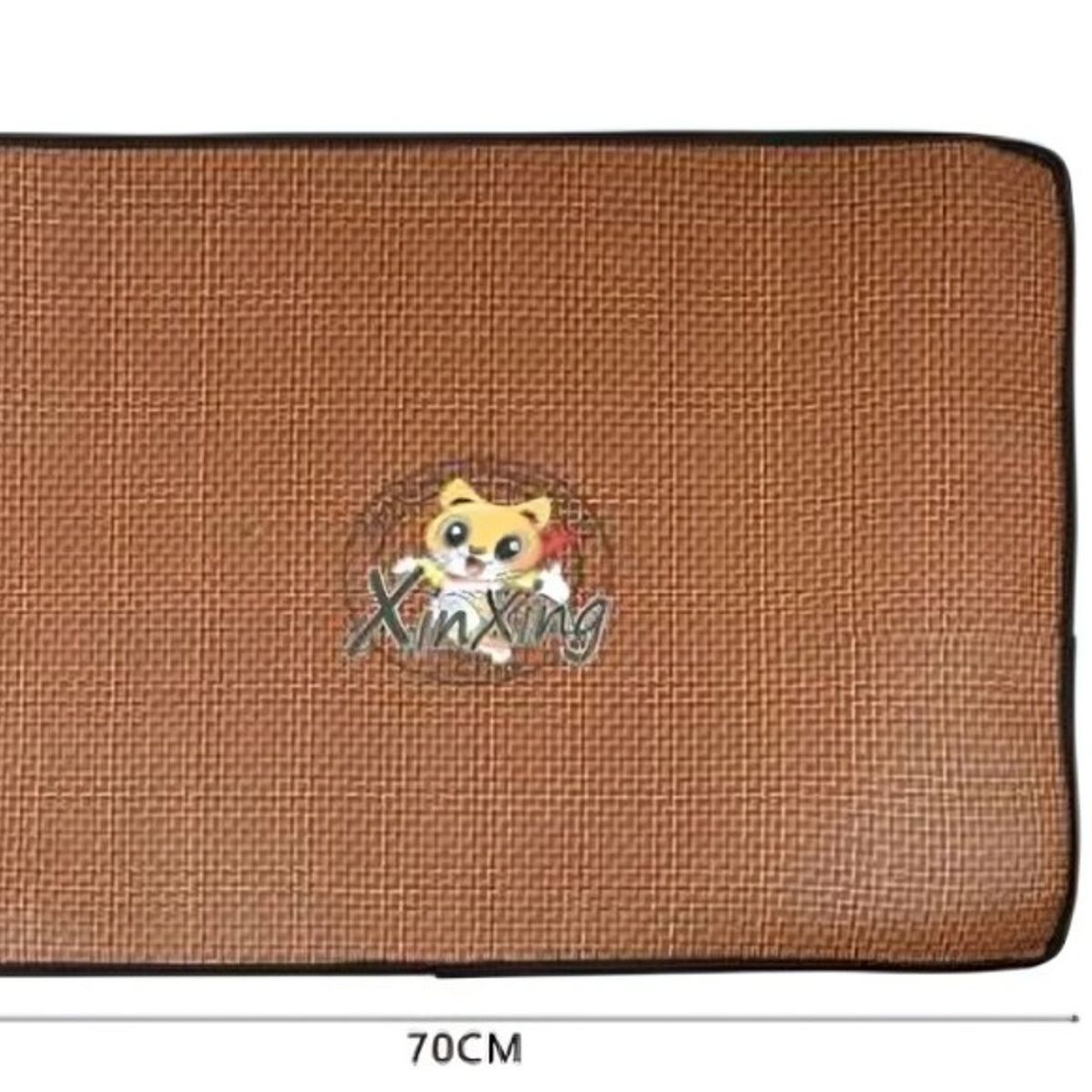 OEM - Alfombra Marrón para Mascotas 70x55 cm