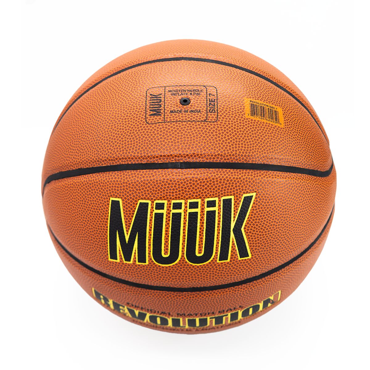 MUUK - Balón De Basketball Baloncesto Revolution Nº7 Muuk Basket