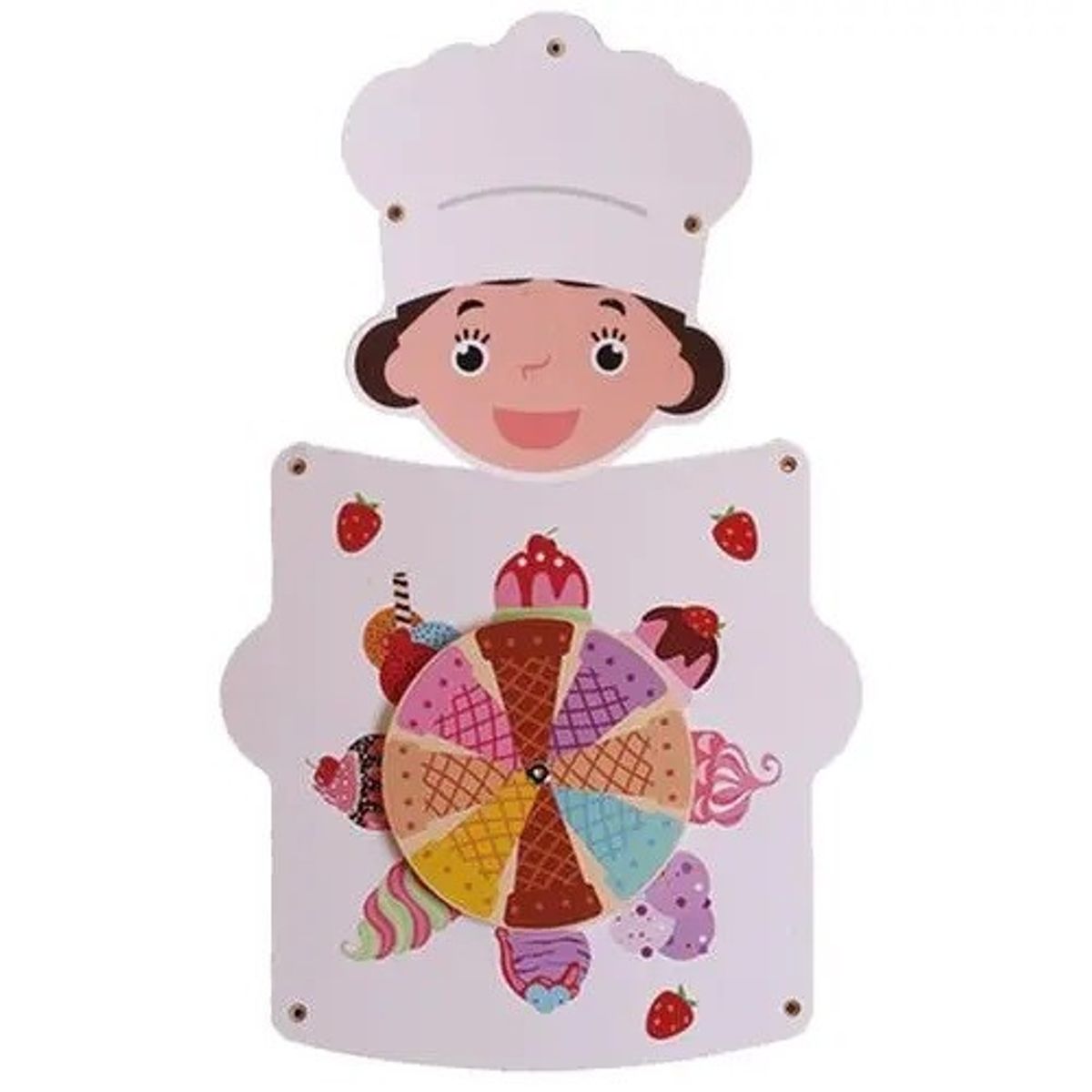 JUGUETON - Juego Pared Madera Diseño Heladera