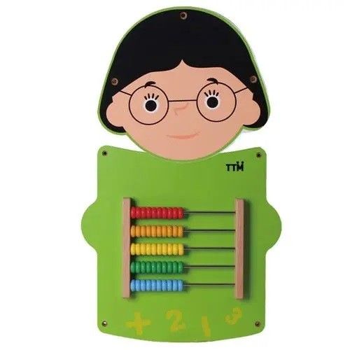 Juego Pared Madera Diseno Profesora