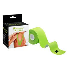 RECOVERY - CINTAS TAPE KINESIOLOGICA VERDE PRECORTADA 5CM X 5MT