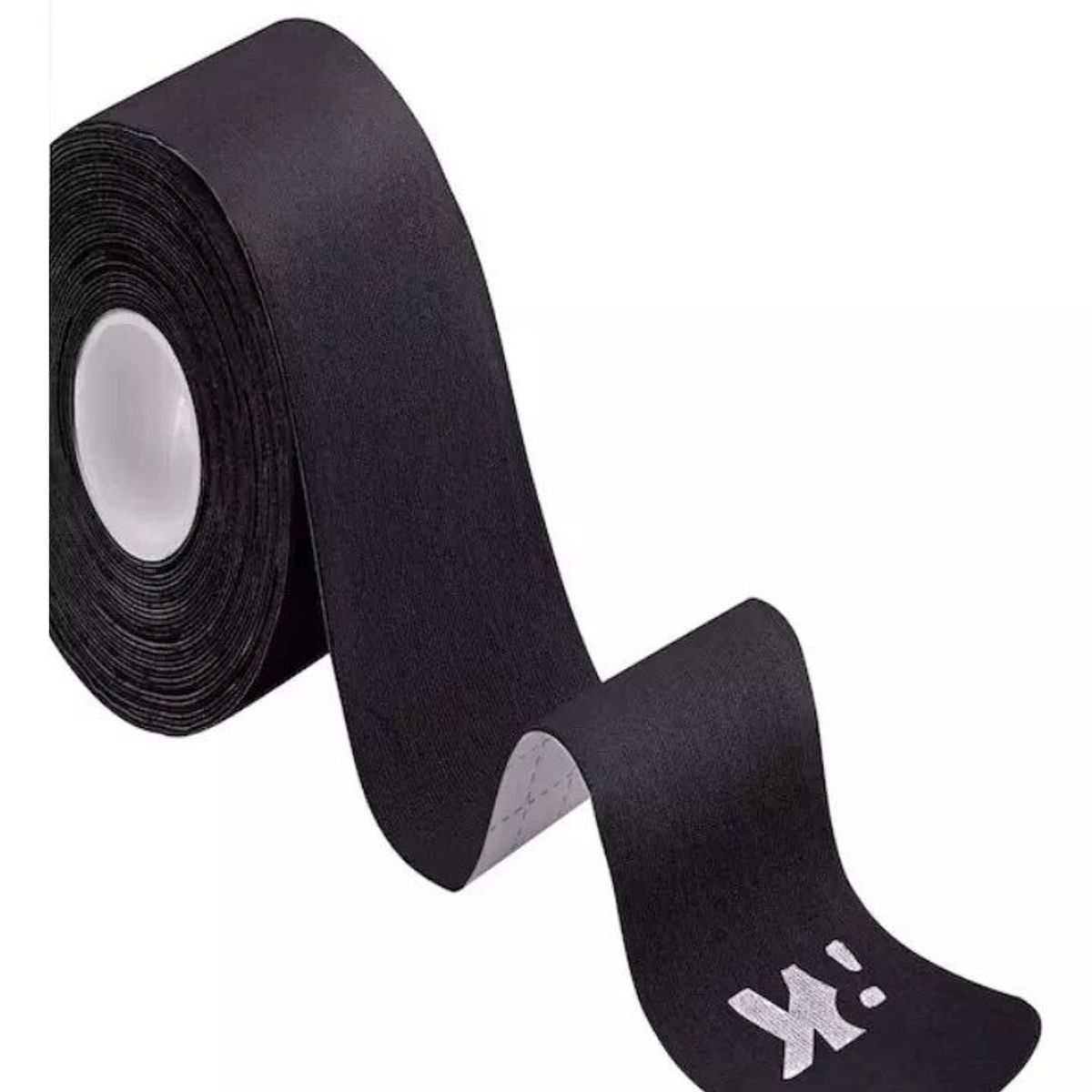 RECOVERY - CINTAS TAPE KINESIOLOGICA  PRECORTADA  NEGRO 5CM X 5MT RECOVERY
