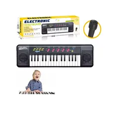 GENERICO - Piano Teclado Musical Infantil Microfono Karaoke 32 teclas