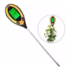 GENERICO - Medidor De Plantas 4 En 1 Suelo Ph Humedad