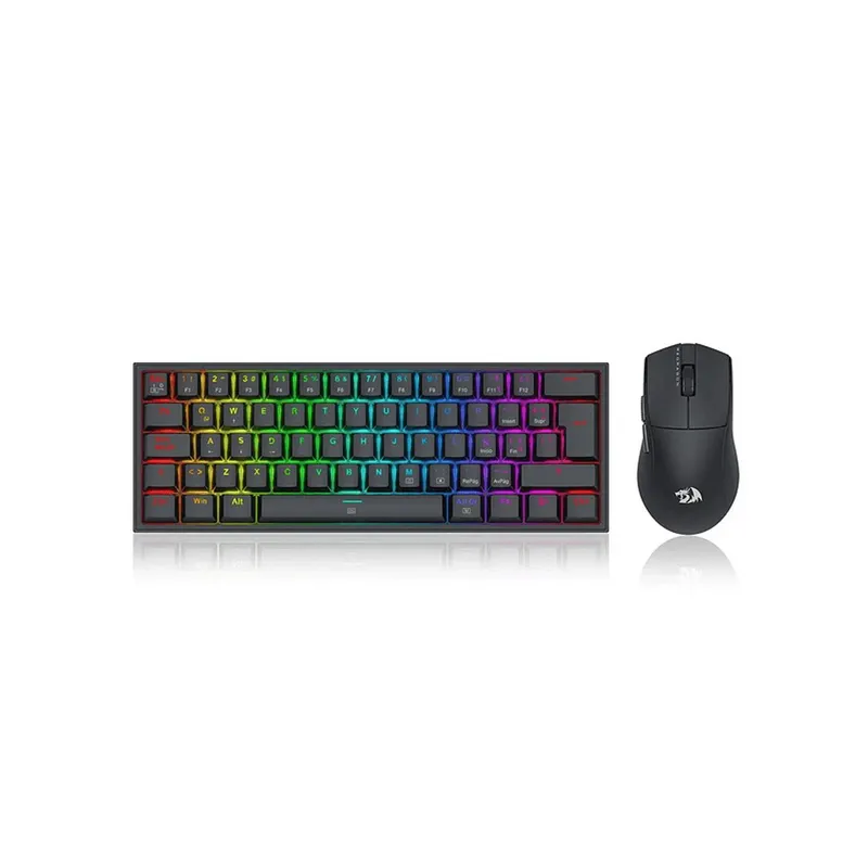 REDRAGON - Kit De Teclado Y Mouse Redragon S143 Alámbrico Black Español