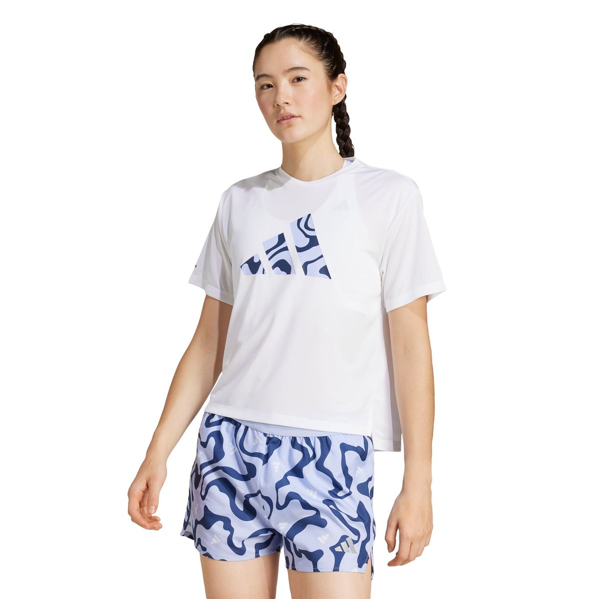 ADIDAS - Polera Run It Brand Love