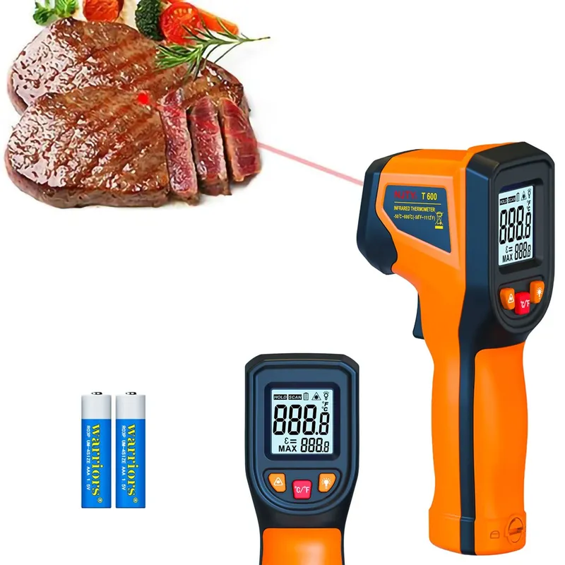 GENERICO - -50℃ A 600℃  Pistola Termómetro Infrarrojo Cocinar Industria