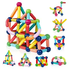GENERICO - SET 42 PIEZAS BLOQUES MAGNETICOS