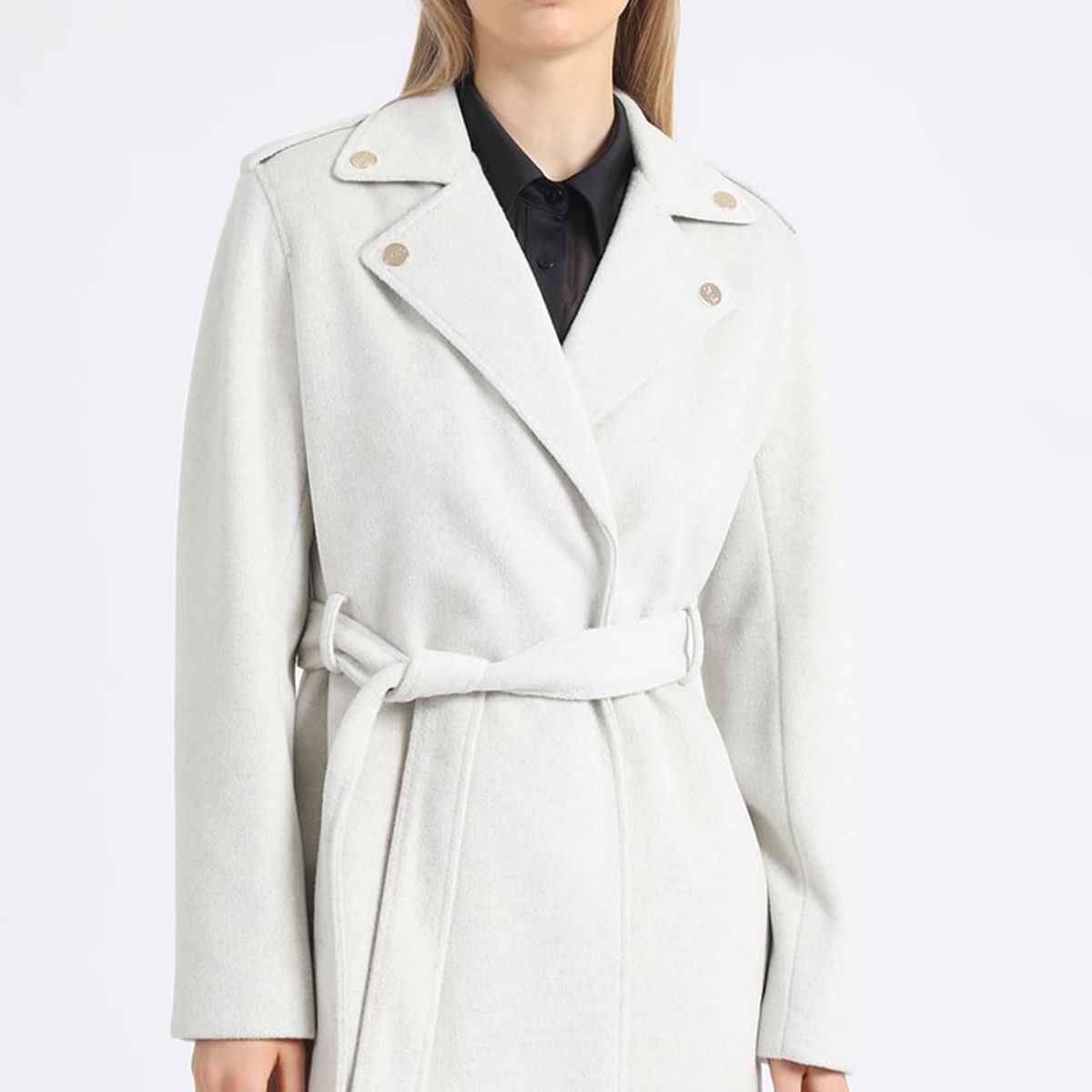 LIOLA - Chaqueton Motoquero, Muflon Melange, Beige Liola