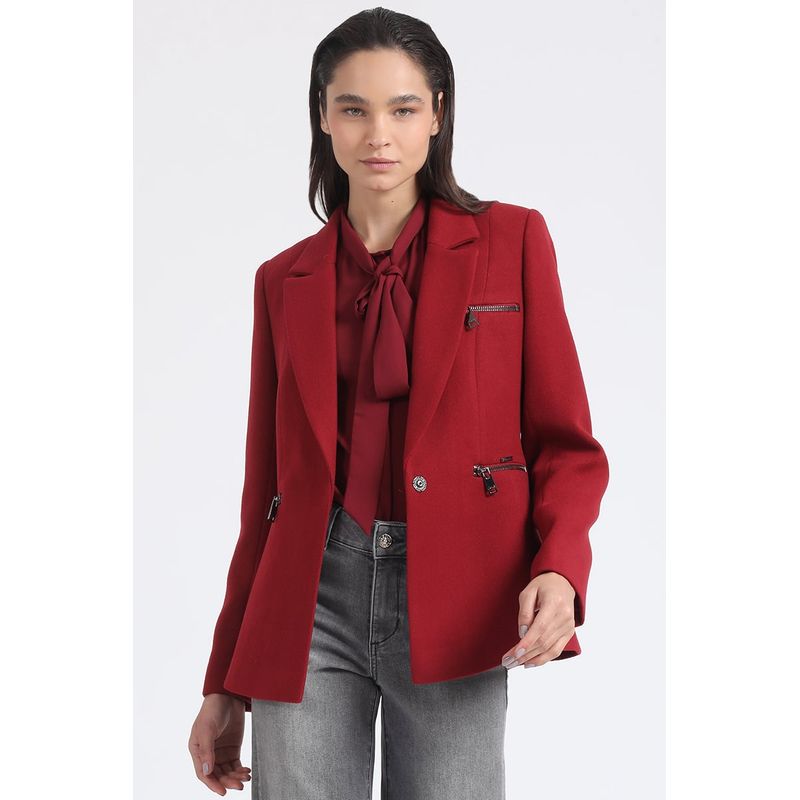 LIOLA - Blazer Cierres, Muflon Vino Liola