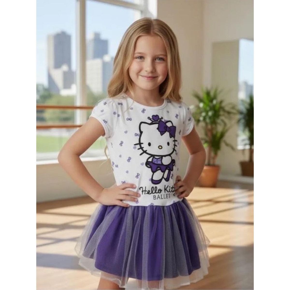 HELLO KITTY - Vestido Niña Hello Kitty