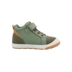 HUSH PUPPIES - Botin Cuero Yorktown Niño Verde