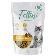 ANASAC - Fellini Alimento Gato Sabor Cordero en Salsa Pouch 85Gr