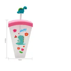 GENERICO - Pack 6 Vasos Plastico Colores