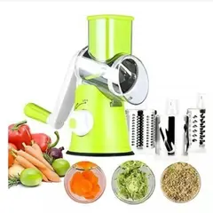 GENERICO - Rallador Verduras Espiral Cortador Picadora Alimentos Ralladores