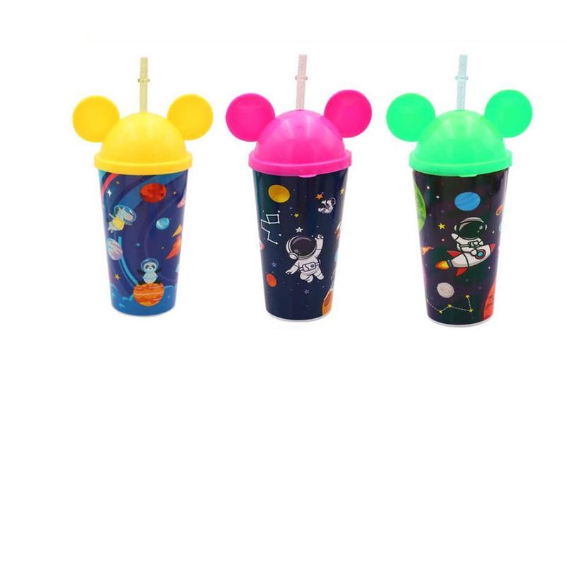 GENERICO - Pack 6 Vasos plásticos Diseños